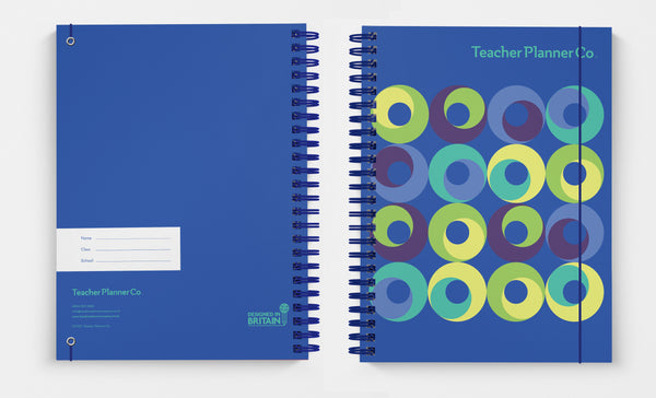 A4 ABACUS Blue Sky Teacher Planner 2025-26