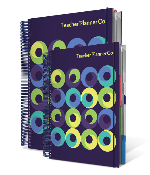 *A5+ ABACUS Midnight Sky Teacher Planner 2025-26