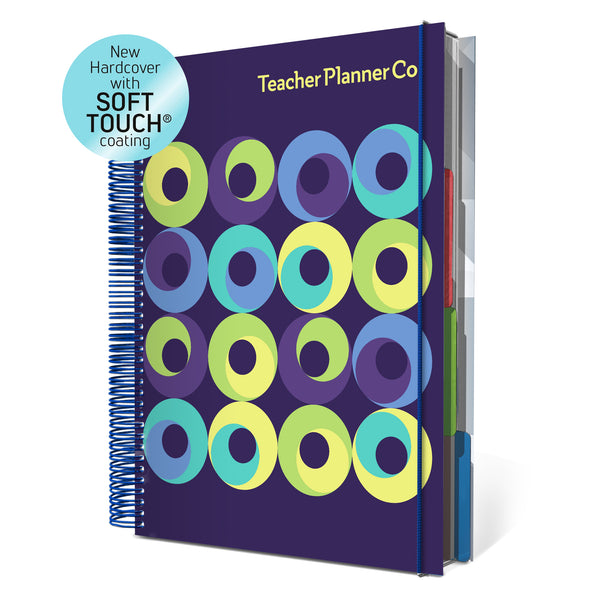 A5+ ABACUS Midnight Sky Teacher Planner 202526 TeacherPlanner Co Ltd