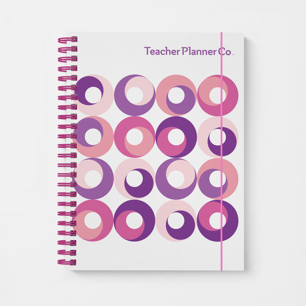 A4 ABACUS Pink Sky Teacher Planner 2025-26-SOLD OUT