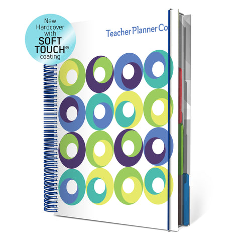 A4 ABACUS White Sky Teacher Planner 2025-26