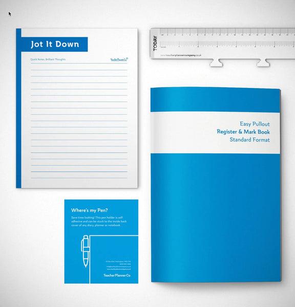 *A5+ ABACUS Midnight Sky Teacher Planner 2025-26