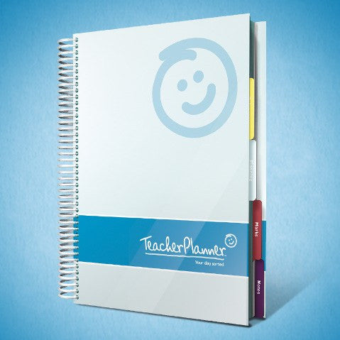 Personalised Teacher Planners - Personalised Teacher Planner With Smiley Icon Cover (FC22)