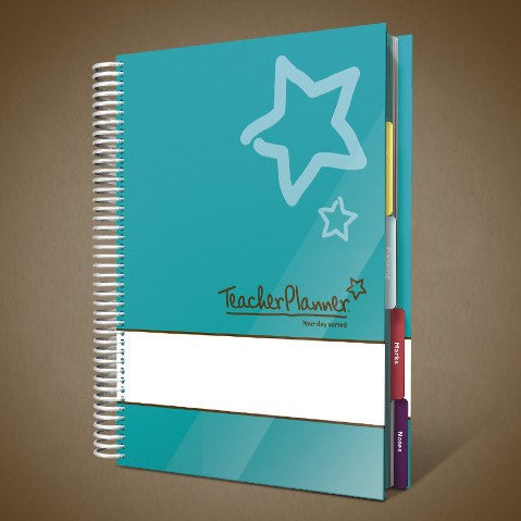 Personalised Teacher Planners - Personalised Teacher Planner With Star Icon Cover (FC24)